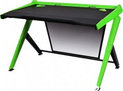 Компьютерный стол DXRacer GD/1000/NE (черный/зеленая вставка) (61139)