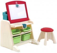 Детский стол со стулом и доской для творчества Step 2 Flip&Doodle (733538836598)