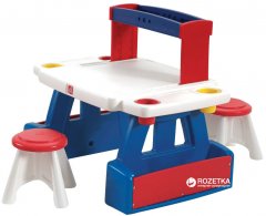 Детский стол с 2 стульями для творчества Step 2 Creative Projects Двусторонний (733538829996)