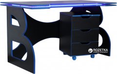 Компьютерный стол Barsky Game HG-04/LED/CUP-04 Blue