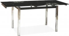 Стол обеденный раскладной Signal GD-017 110(170)x74x75 см Black (GD017)