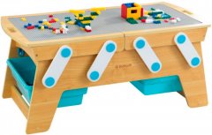 Деревянный игровой стол для конструкторов KidKraft Building Bricks (17512) (706943175125)