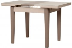 Обеденный стол Vetro Mebel ТМ-79 cap-lat (капучино-латте)