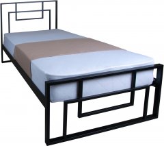 Односпальная кровать Eagle Sonata 90x200 см Black (E2172)