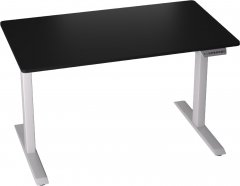 Компьютерный стол E-Table Universal с регулируемой высотой Черный/Белый (3201W)