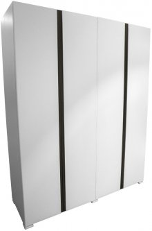 Шкаф для одежды Aqua Rodos Avangard Белый матовый (АР000032639)