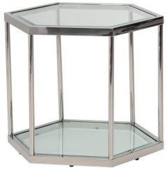 Журнальный столик Vetro Mebel СK-1 Прозрачный / серебряный (СK-1-crystal)