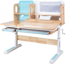 Детский стол Mealux Winnipeg Wood Blue (BD-640 Wood BL)