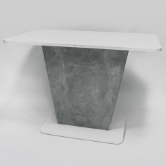 Обеденный стол Cosmo (Intarsio) Белая аляска + Индастриал 434202_1
