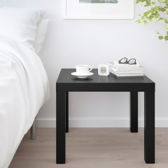 Журнальний столик IKEA Lack чорний 55x55х45 см