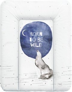 Матрас пеленальный на комод Ceba Baby 70х50 см мягкий Born To Be Wild (W-143-123-649)