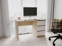 Компьютерный стол Бостон Сонома/Белый