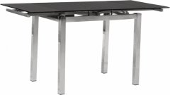 Обеденный стол GT K-4016 (110-170x70x75) Black