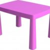 Стол детский Active Baby пластиковый розовый 56х81.5х48 см (04580/103)