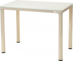 Обеденный стол Vetro Mebel Т-300-1 Белый (T-300-1-cr)