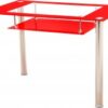 Обеденный стол Vetro Mebel Т-500 Красный (Т-500-red)