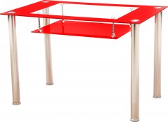 Обеденный стол Vetro Mebel Т-500 Красный (Т-500-red)