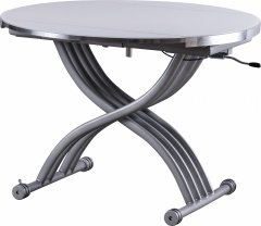 Обеденный стол Vetro Mebel TMT-33 Белый (TMT-33-extra-wht)