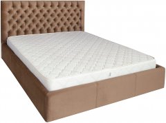 Двуспальная кровать Rondi Беатрис Миссони 004 Светло-коричневая (1410198285)